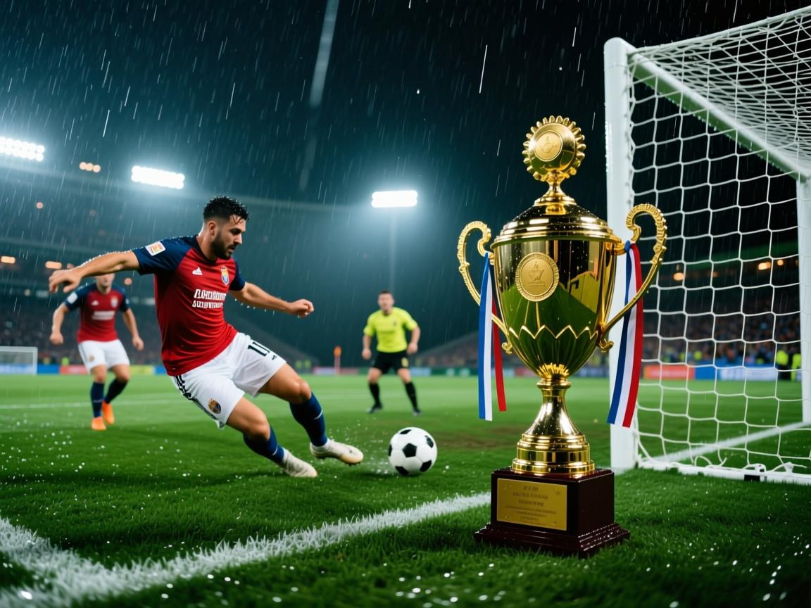 足球赛场焦点！韩国队对阵澳大利亚队，意外判罚引发热议，比赛氛围紧张